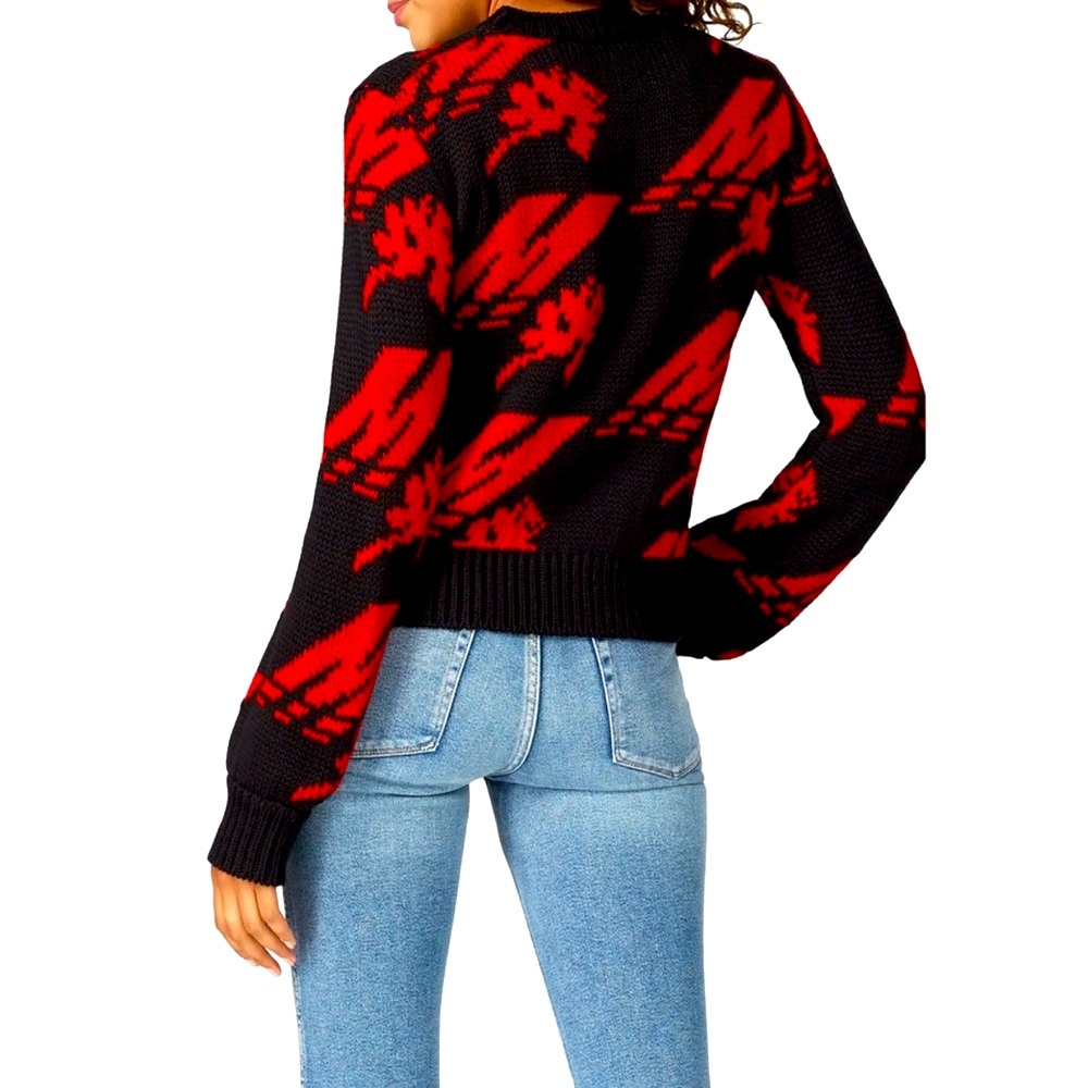 Msgmlogo Pattern Knit Sweater - image 2